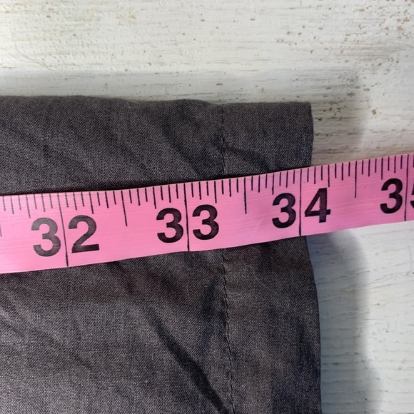 𝅺T22 Madison Paige II Fall Midi Dress Orange Black Ombre with tree shadow - Picture 9 of 13